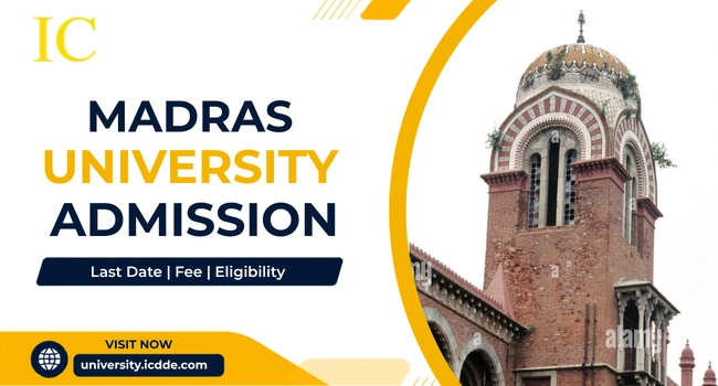 Madras University Admission